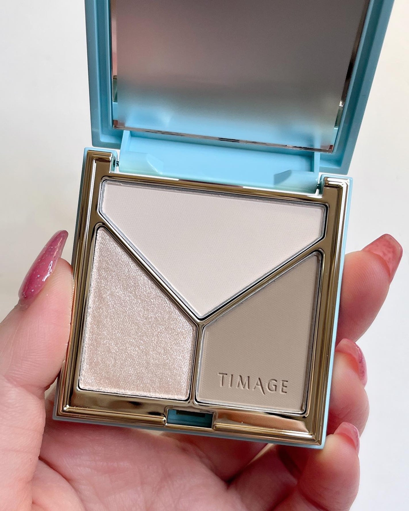 ハイライトシェーディングパレット/TIMAGE/パウダーハイライトを使ったクチコミ(6枚目)
