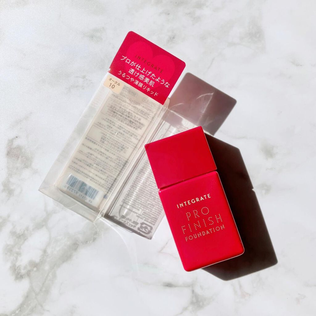 プロフィニッシュリキッド/インテグレート/リキッドファンデーションを使ったクチコミ(1枚目)