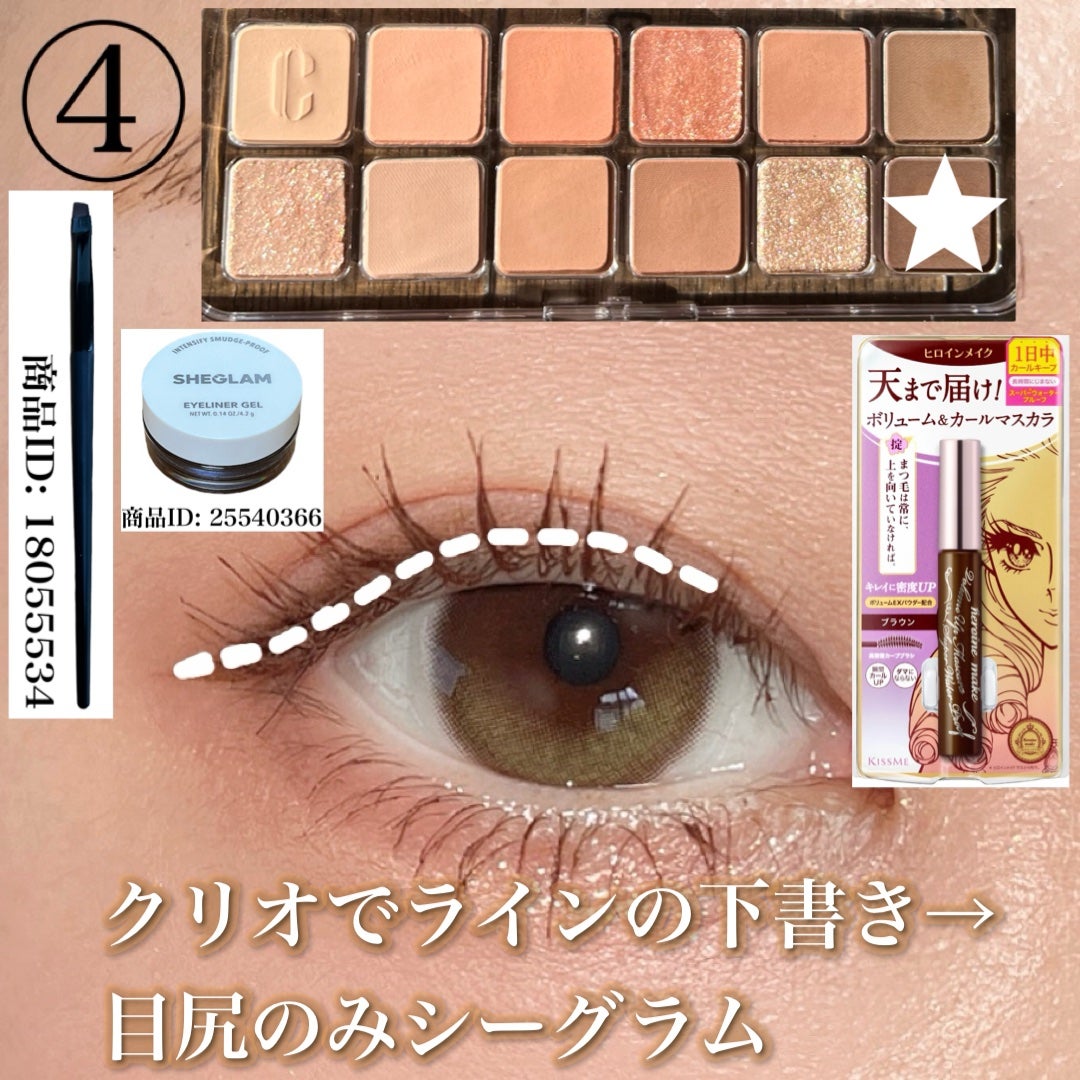 「密着アイライナー」クリームペンシル/デジャヴュ/ペンシルアイライナーを使ったクチコミ(5枚目)