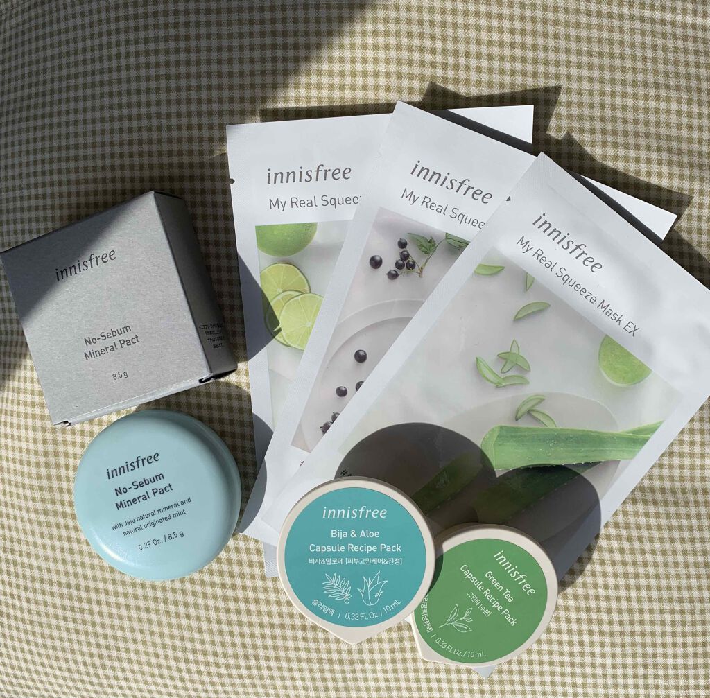 カプセルレシピパック B&T/innisfree/洗い流すパック・マスクを使ったクチコミ（1枚目）