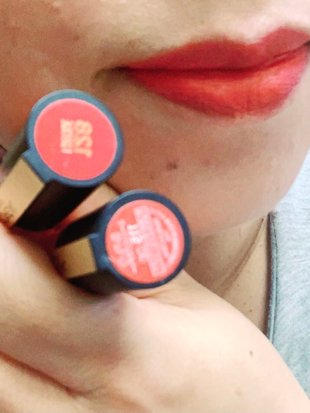 ルージュシグネチャー /ロレアル パリ/リップグロスを使ったクチコミ(2枚目)