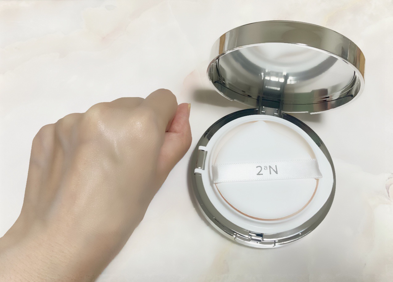 グリーミングテンションパクト/2aN/クリーム・エマルジョンファンデーションを使ったクチコミ（3枚目）