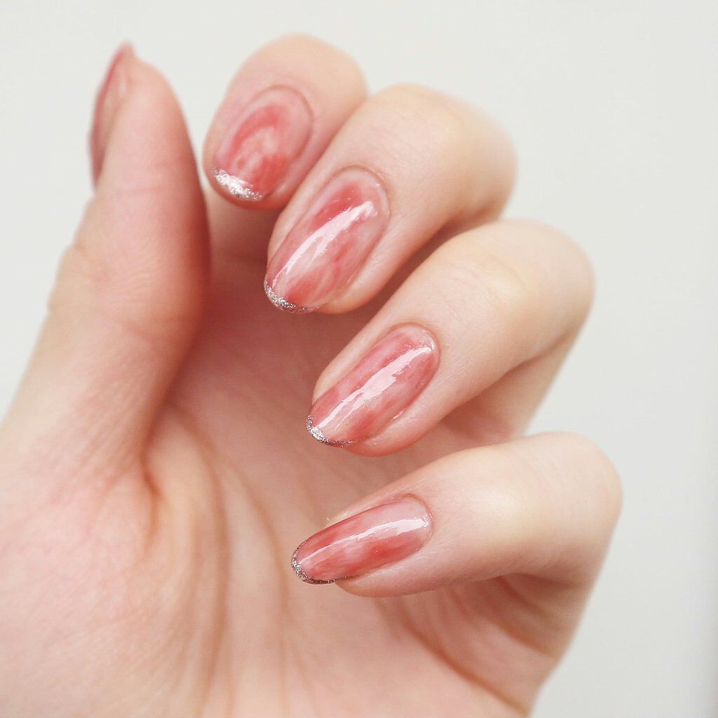 グロッシーコート ミルクコート【旧】/スキューズミー/オールインワンネイルを使ったクチコミ（2枚目）