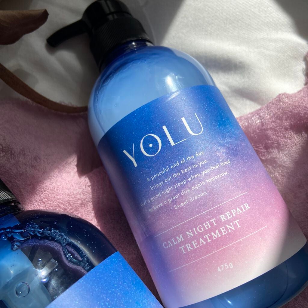カームナイトリペアシャンプー/トリートメント/YOLU/市販シャンプーを使ったクチコミ(3枚目)
