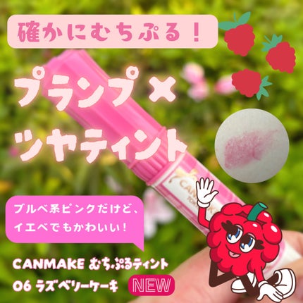 むちぷるティント/キャンメイク/リップティントを使ったクチコミ(1枚目)
