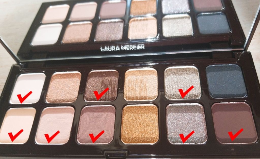 パリジャン ヌード アイシャドウ パレット/ローラ メルシエ/アイシャドウパレットを使ったクチコミ（3枚目）