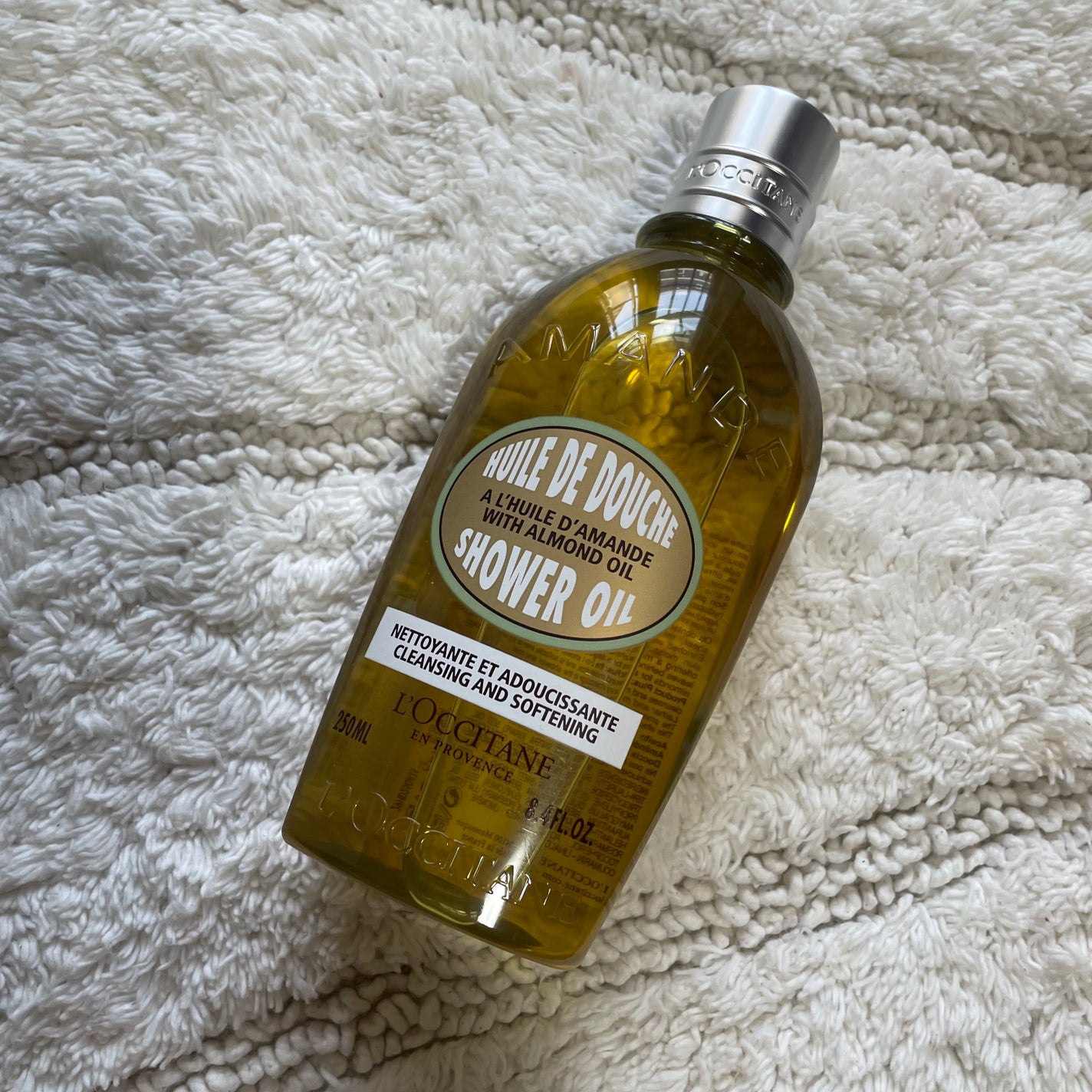 アーモンド モイスチャライジングシャワーオイル/L'OCCITANE/ボディソープを使ったクチコミ(1枚目)