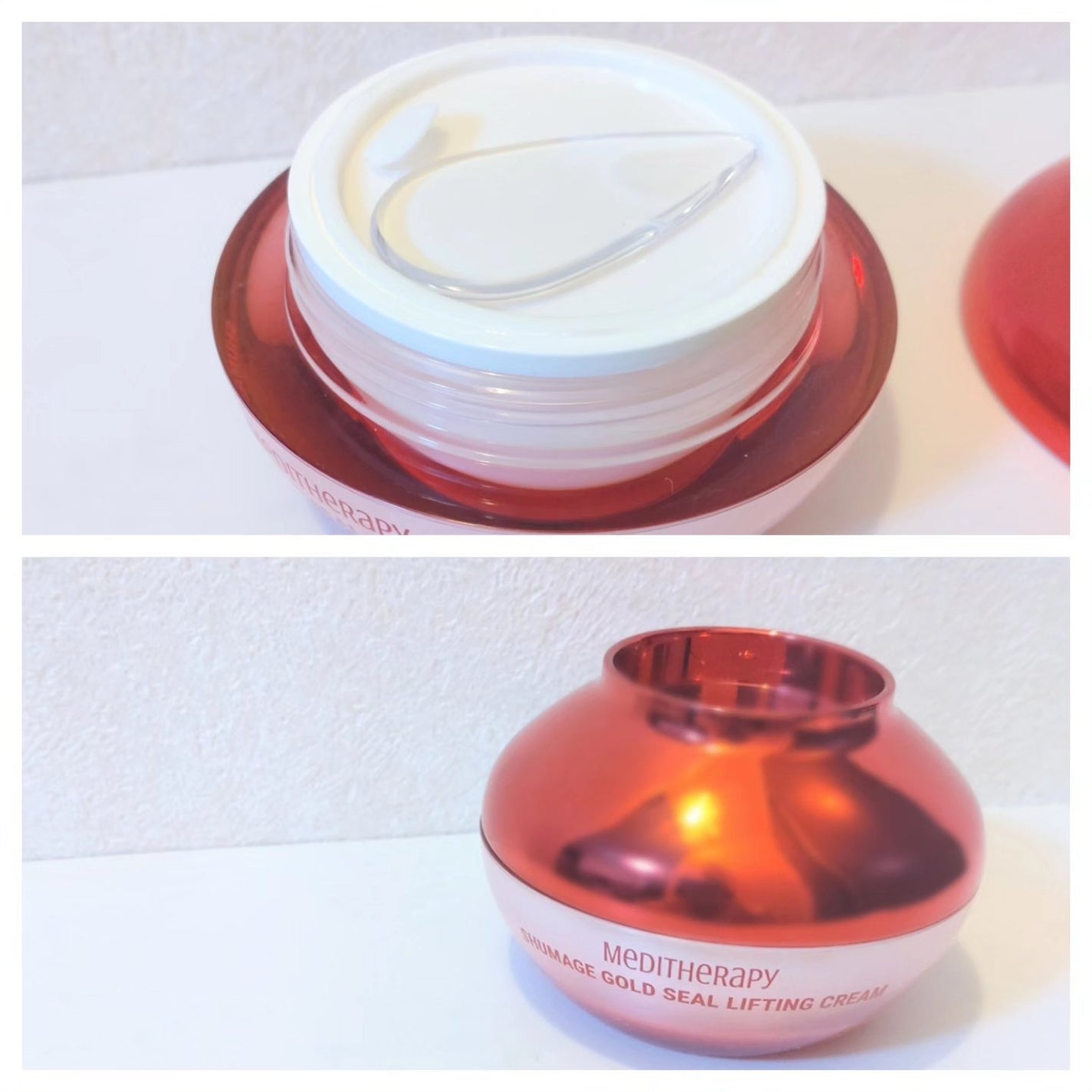 シューマジゴールド糸リフティングクリーム+EMS美顔器/MEDITHERAPY/フェイスクリームを使ったクチコミ(3枚目)