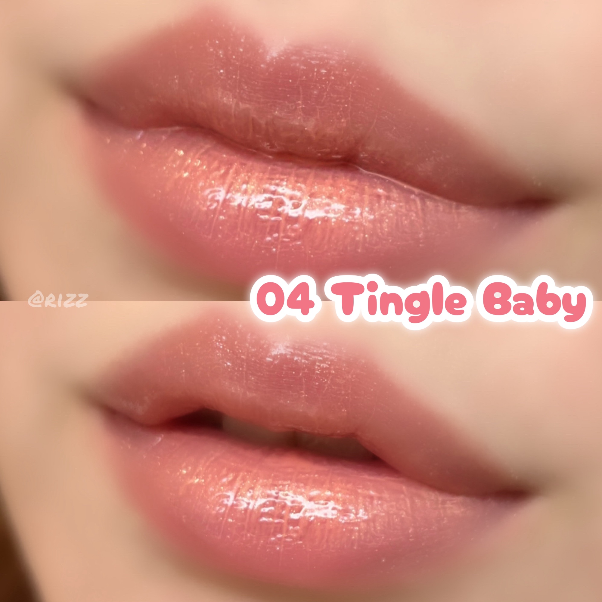 ベアグローペプチドメルティングバーム/PINATE/リップグロスを使ったクチコミ（3枚目）