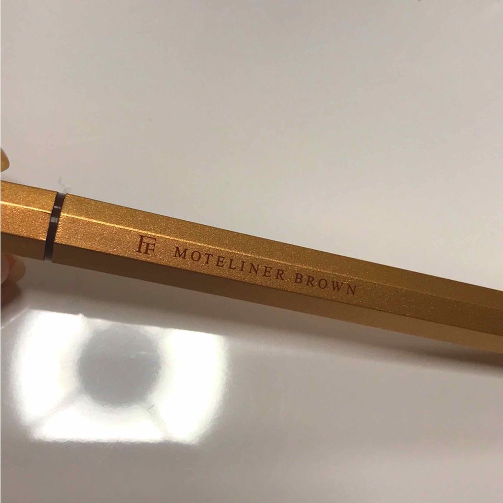 モテライナー リキッド/UZU BY FLOWFUSHI/リキッドアイライナーを使ったクチコミ（2枚目）