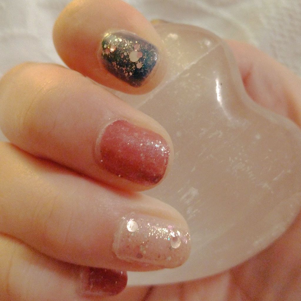 ガラスドロップジェルコート/マジョリカ マジョルカ/ネイルトップコートを使ったクチコミ（1枚目）