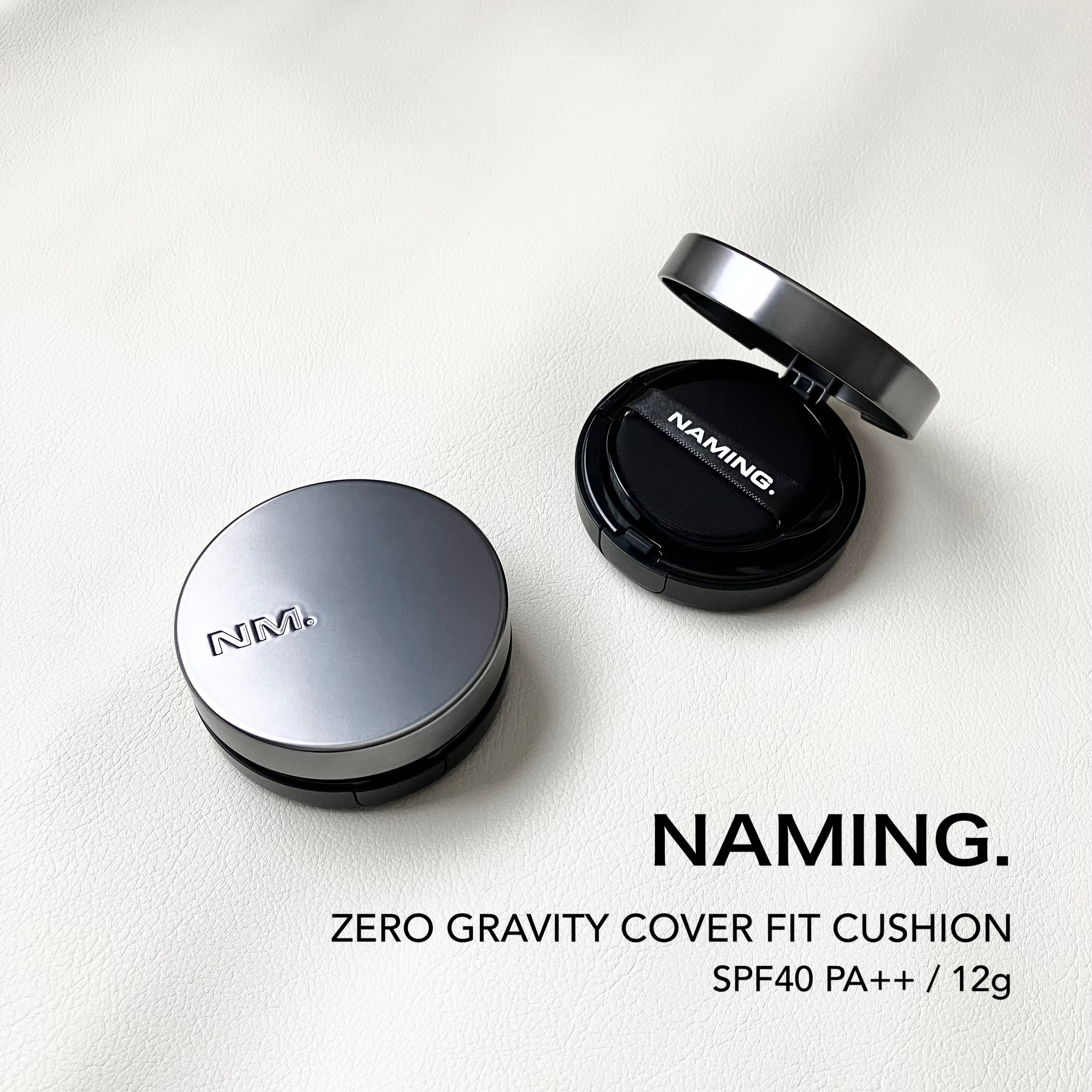 ネーミング ゼログラビティ カバーフィットクッション/NAMING./クッションファンデーションを使ったクチコミ（1枚目）