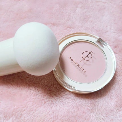 ピュアブラッシャー パフ付き/フォレンコス/パウダーチークを使ったクチコミ(3枚目)