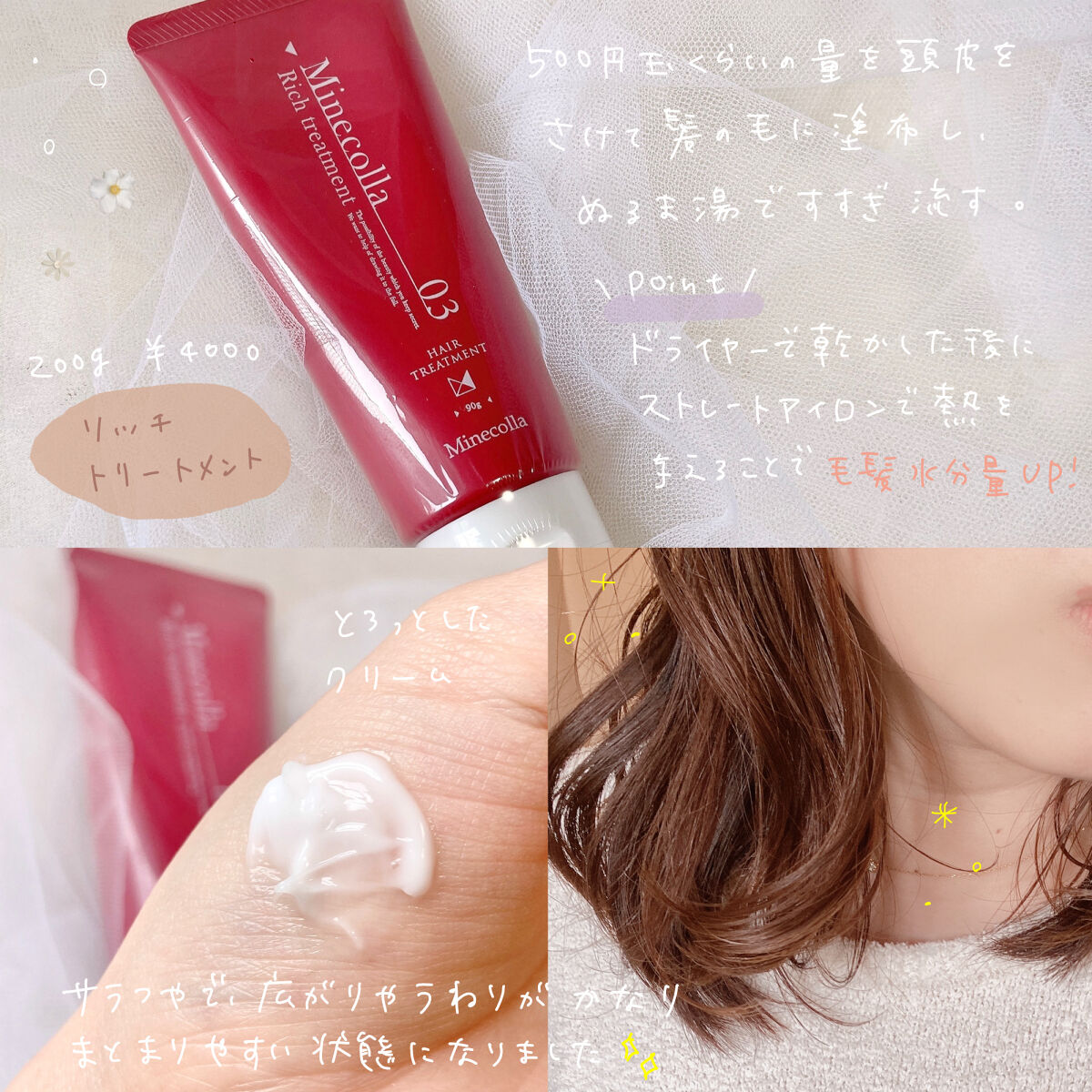 ミネコラ パーフェクト3/Minecolla/市販シャンプーを使ったクチコミ（3枚目）