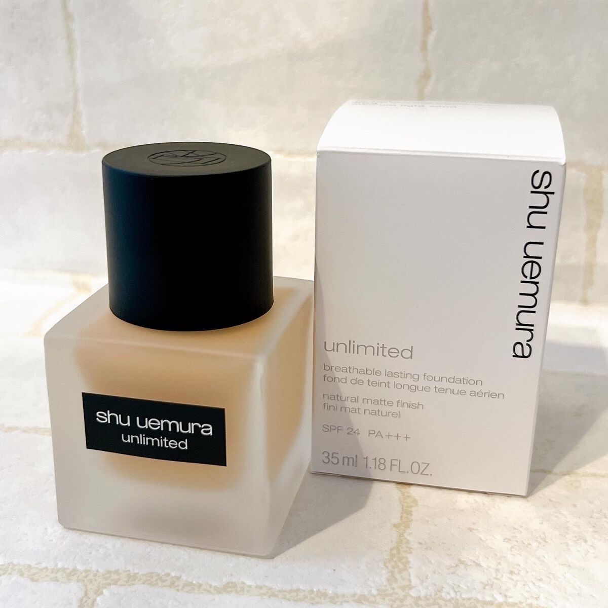 (旧)アンリミテッド ラスティング フルイド/shu uemura/リキッドファンデーションを使ったクチコミ(1枚目)