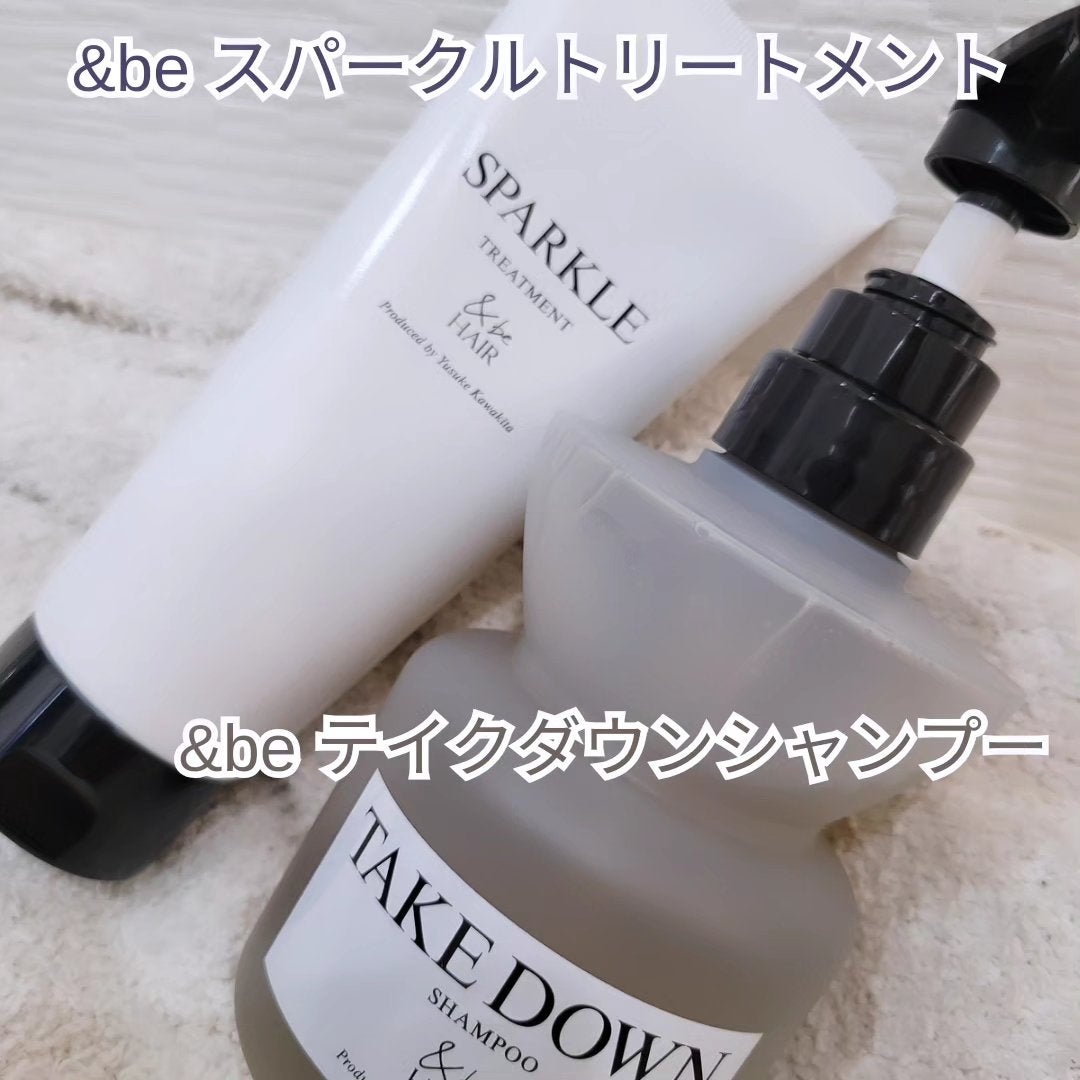 &be テイクダウンシャンプー/&be HAIR/市販シャンプーを使ったクチコミ(2枚目)