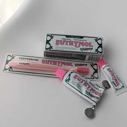 ホワイトニング美白歯磨き粉/EUTHYMOL/歯磨き粉を使ったクチコミ(1枚目)