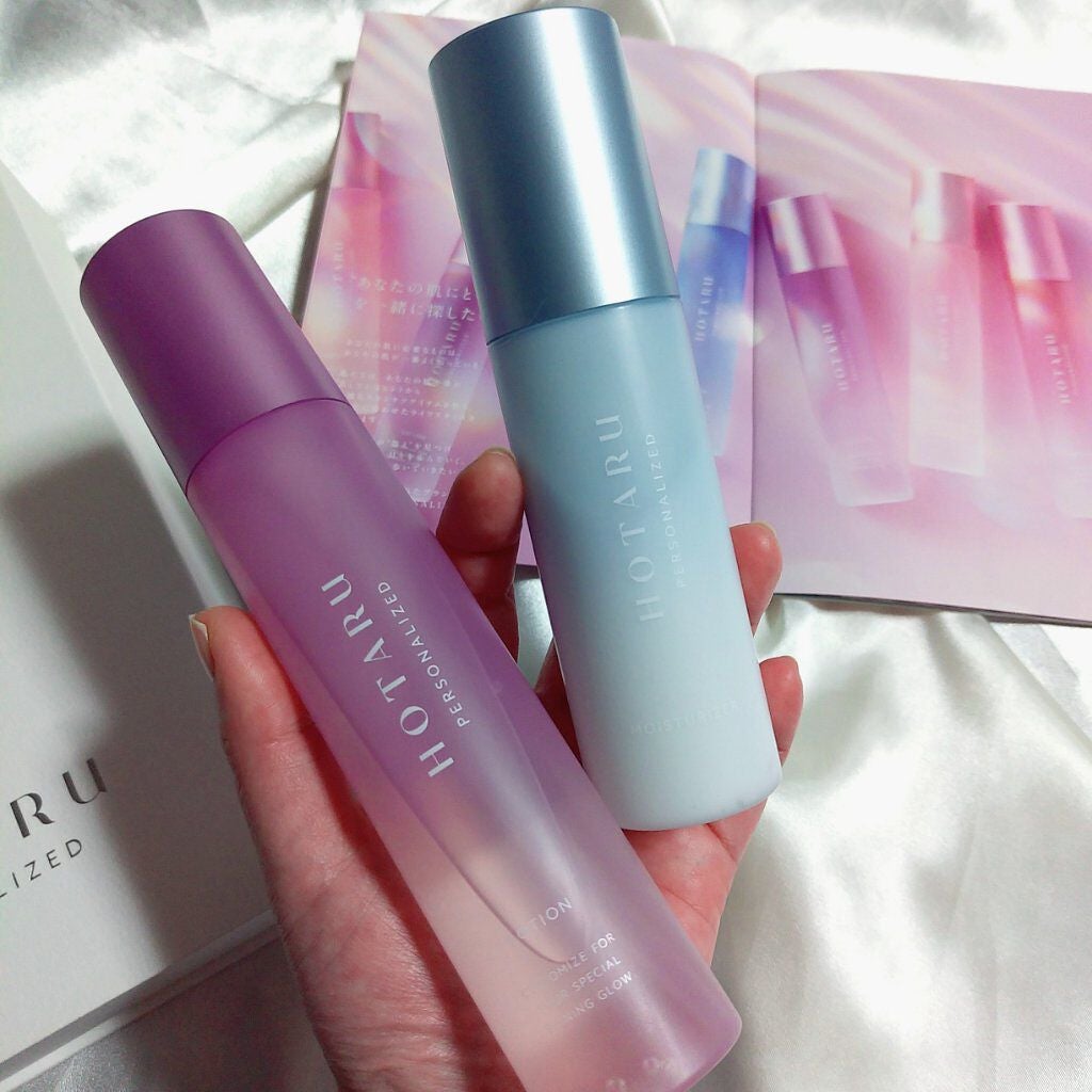 HOTARU PERSONALIZED LOTION/MOISTURIZER /HOTARU PERSONALIZED/スキンケアキットを使ったクチコミ(3枚目)