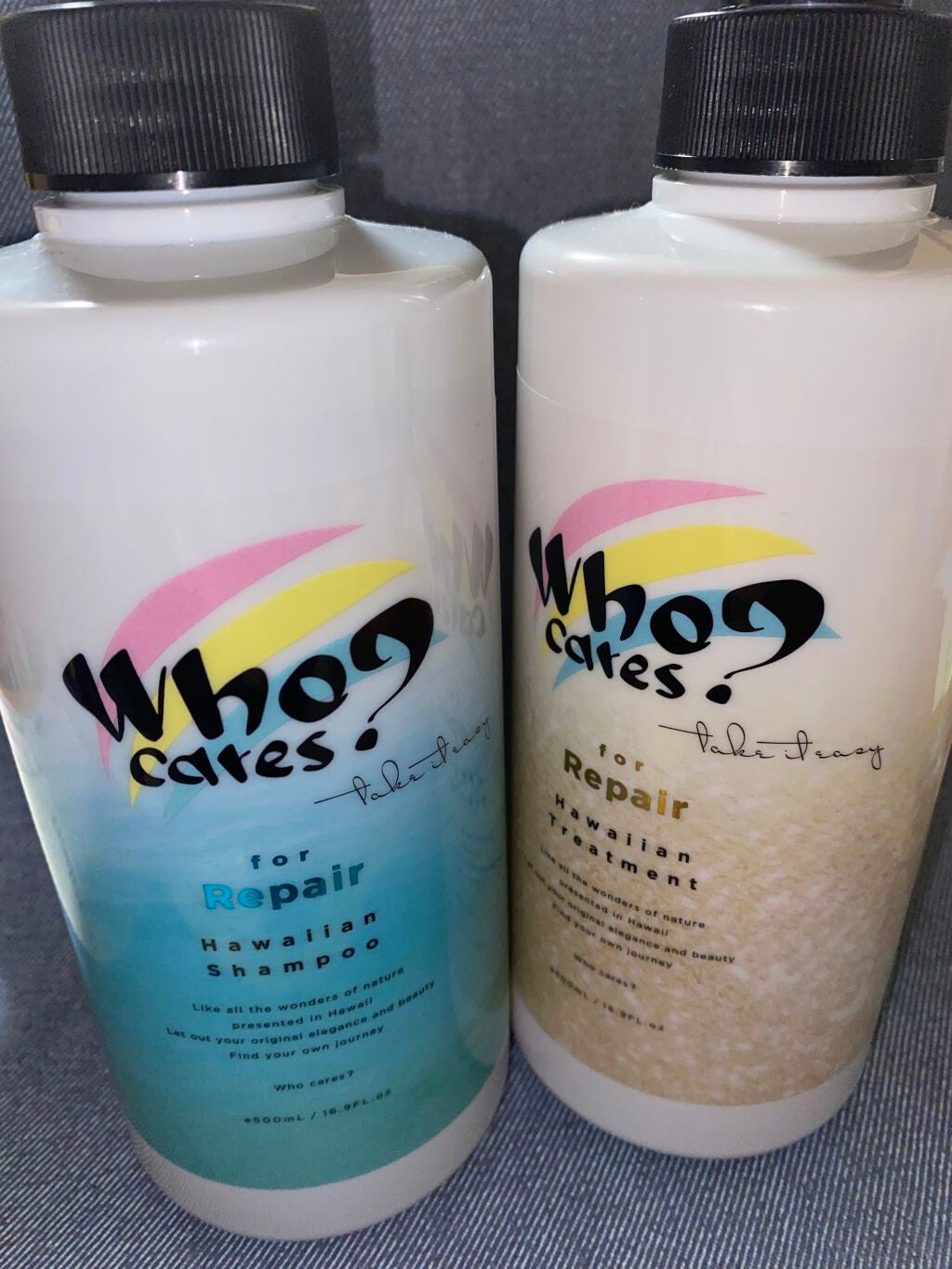 ハワイアンシャンプー&トリートメント <リペア>/who cares?/市販シャンプーを使ったクチコミ(1枚目)