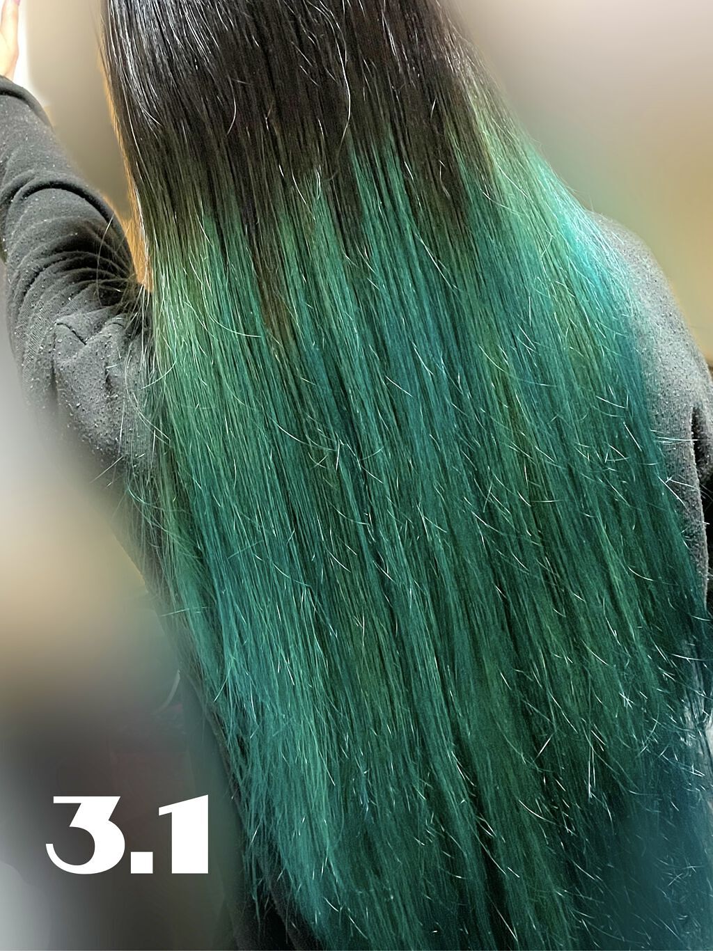 エンシェールズカラーバター オーシャンブルー/エンシェールズ/ヘアカラーを使ったクチコミ（3枚目）
