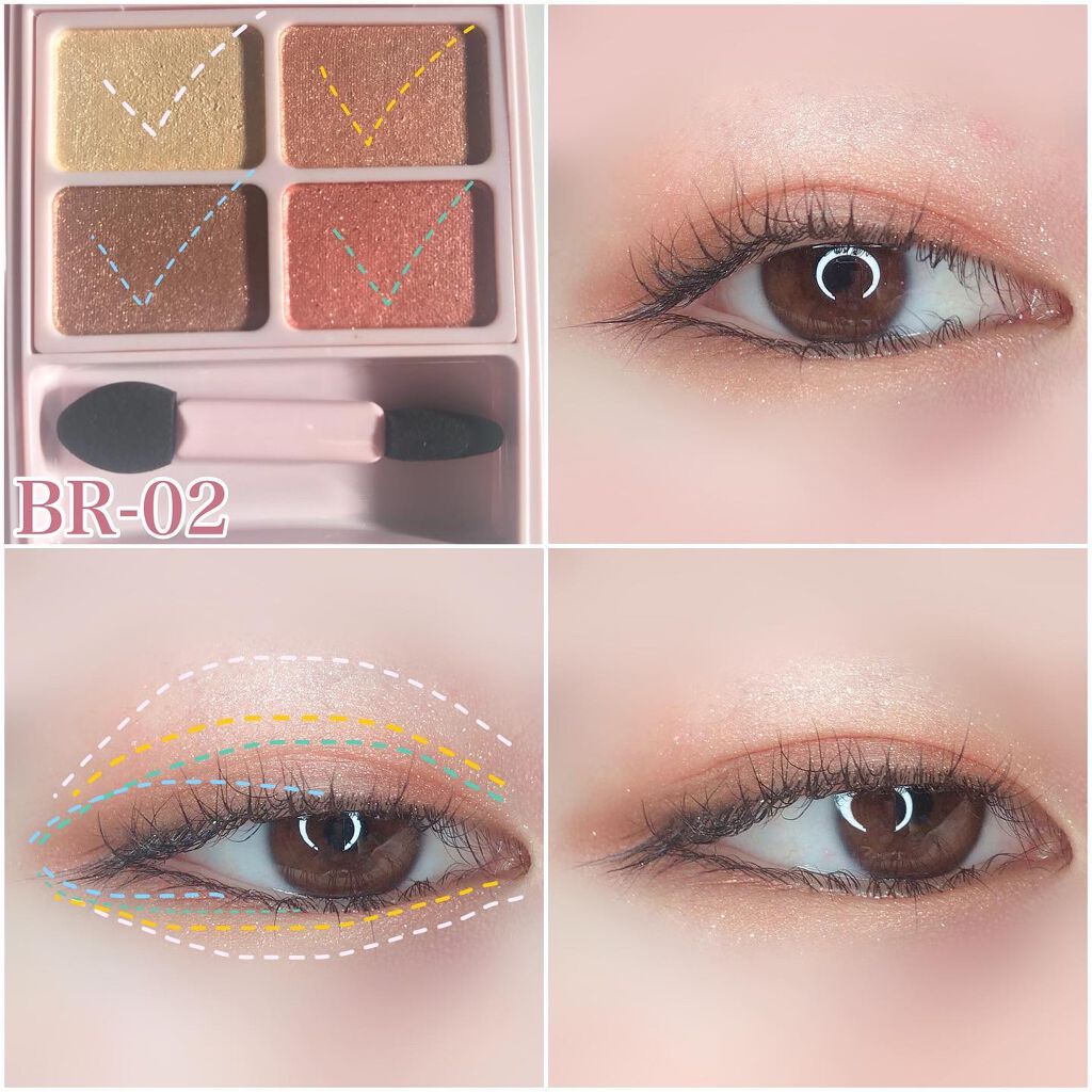 デイジードール アイカラー パレット/DAISY DOLL by MARY QUANT/アイシャドウパレットを使ったクチコミ(6枚目)