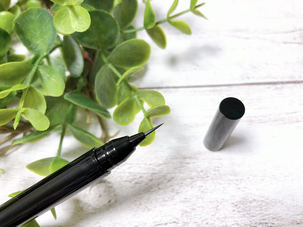 お化粧ふでぺん 目元用 毛筆極細/くれ竹 /リキッドアイライナーを使ったクチコミ（3枚目）