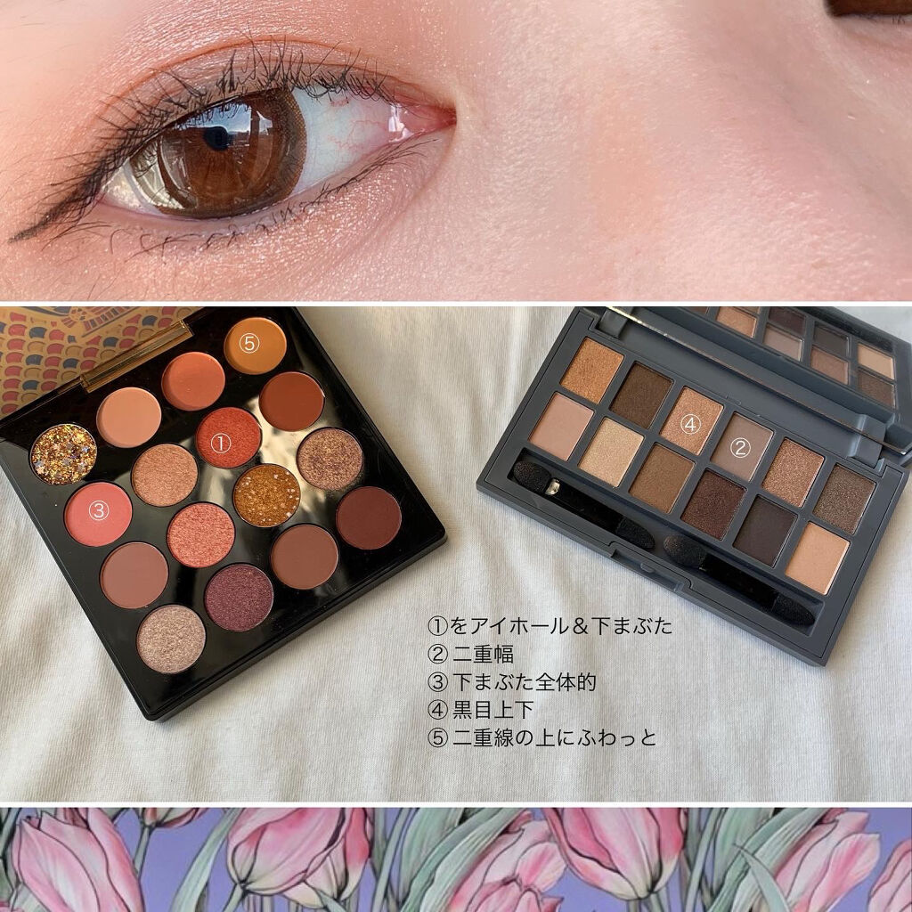 アイシャドウパレット/and us/アイシャドウパレットを使ったクチコミ（2枚目）