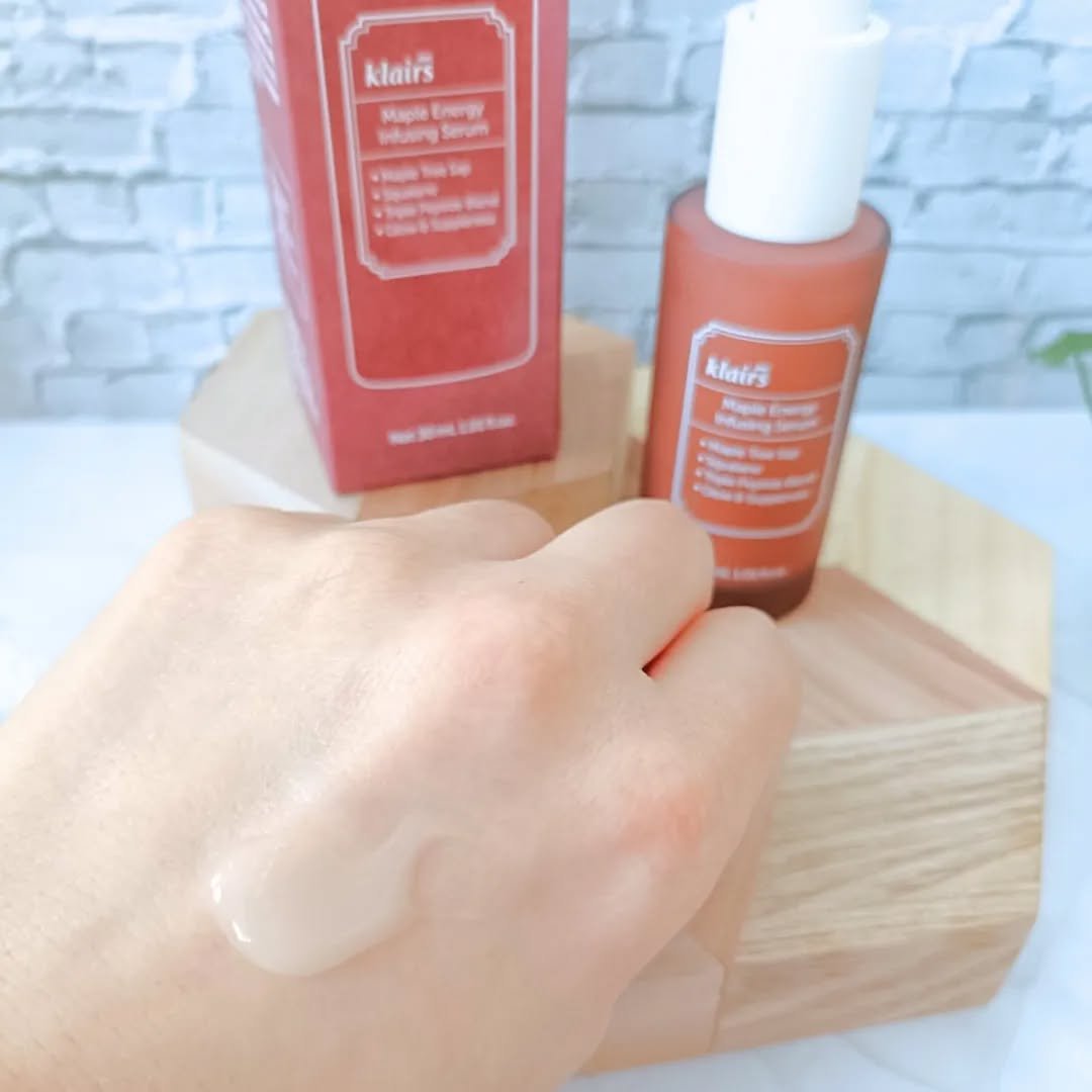 メープルエナジーインフュージングセラム/Klairs/美容液を使ったクチコミ（2枚目）