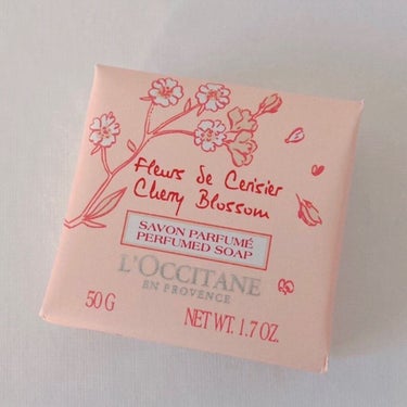 Cherry Blossom Perfumed Soap/L'OCCITANE/ボディ石鹸を使ったクチコミ（1枚目）