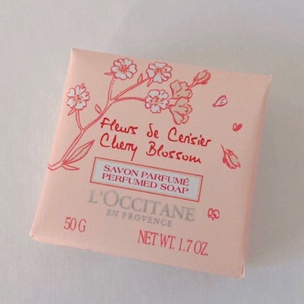 Cherry Blossom Perfumed Soap/L'OCCITANE/ボディ石鹸を使ったクチコミ(1枚目)