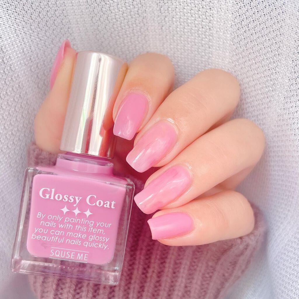 グロッシーコート/スキューズミー/オールインワンネイルを使ったクチコミ（3枚目）