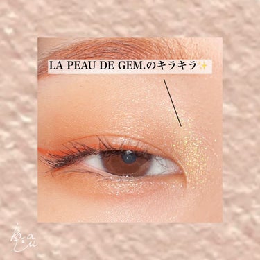 THE PALLET MIND/la peau de gem./アイシャドウパレットを使ったクチコミ（2枚目）