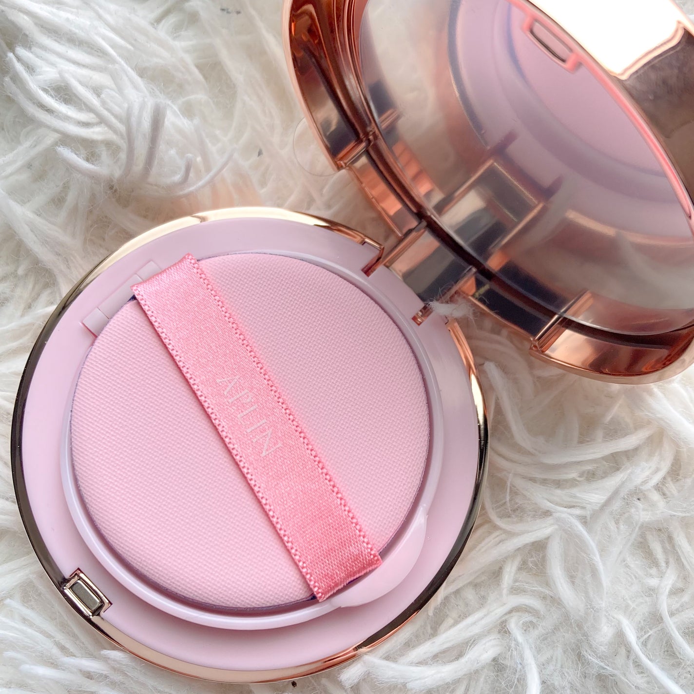 ピンクティーツリーカバーアップグロウクッション/APLIN/クッションファンデーションを使ったクチコミ(2枚目)