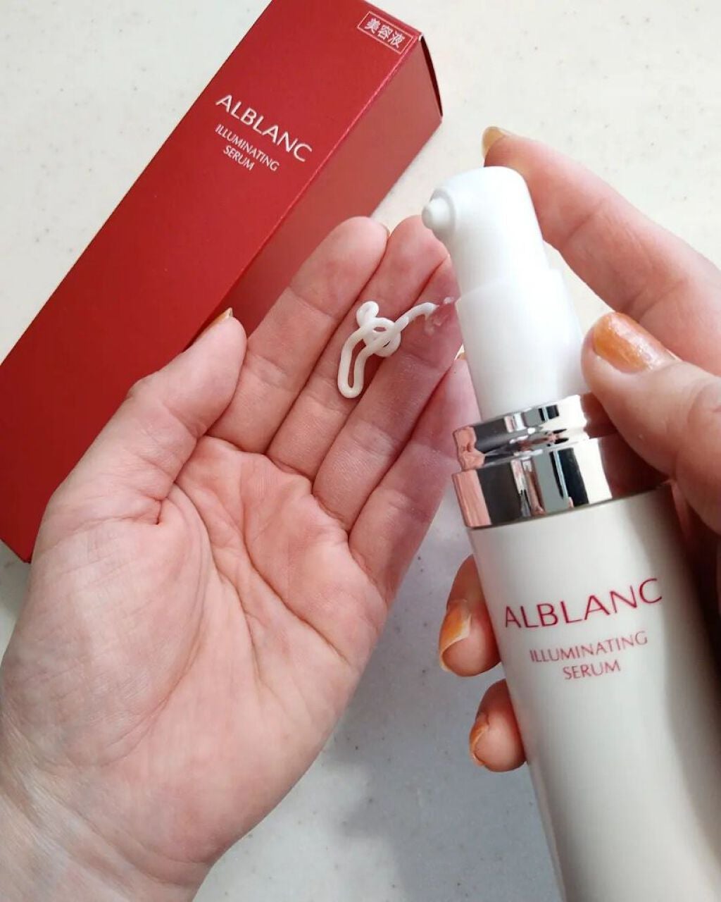 ありがとうこ on LIPS 「アルブランイルミネイティングセラム※シミ予防の美容液有効成分カ..」(1枚目)
