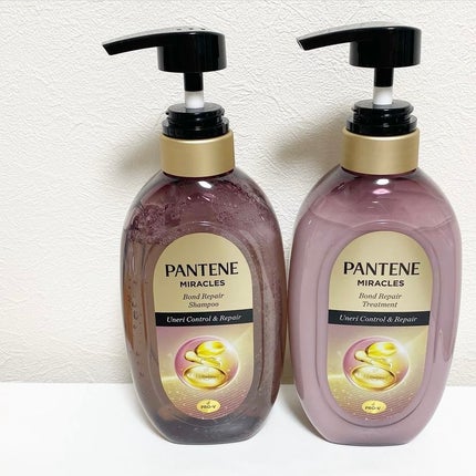 ミラクルズ うねりコントロール&リペア ボンドリペア シャンプー/トリートメント/パンテーン/市販シャンプーを使ったクチコミ(4枚目)