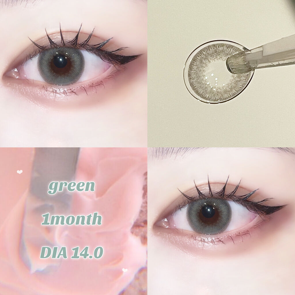 Shocked Kristin グレー/Hapa kristin/カラーコンタクトレンズを使ったクチコミ（1枚目）