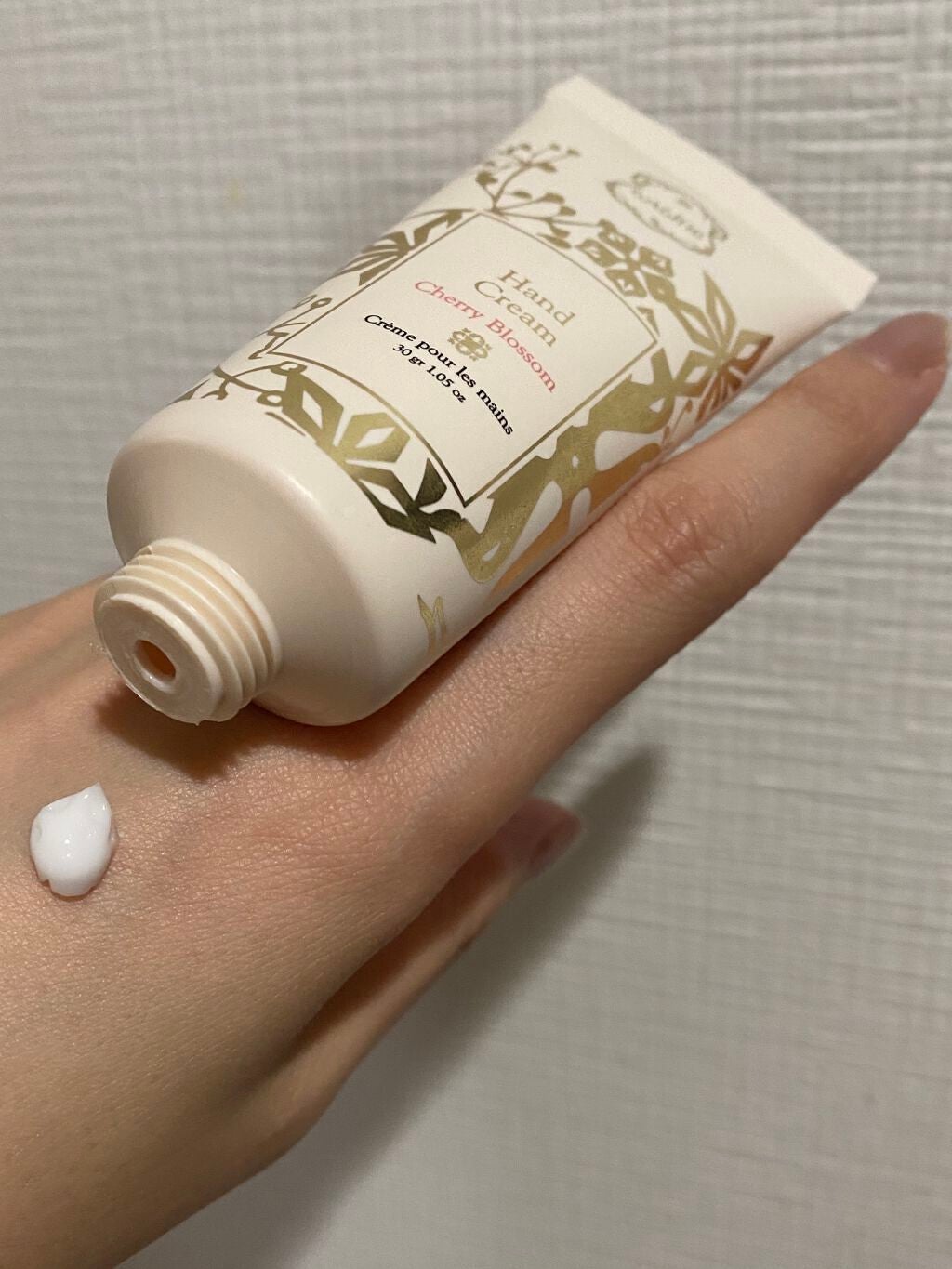 ハンドクリーム チェリーブロッサム/Laline/ハンドクリームを使ったクチコミ(3枚目)