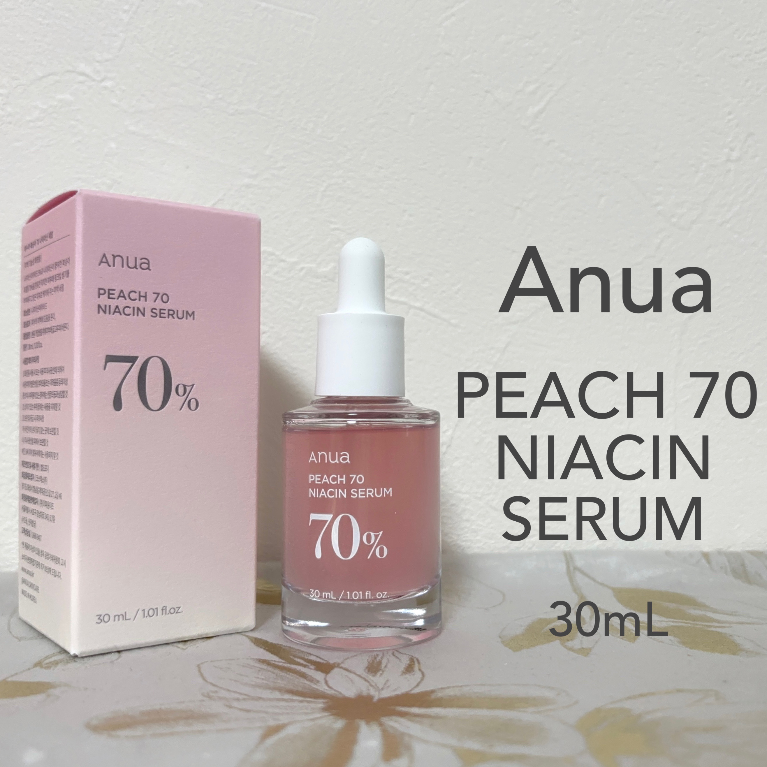 桃70%ナイアシンセラム/Anua/美容液を使ったクチコミ（1枚目）