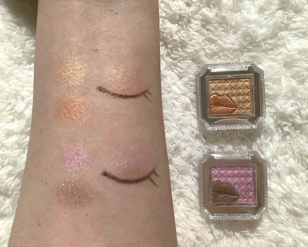 アイコニックルック アイシャドウ クリスタル カラット/JILL STUART/アイシャドウパレットを使ったクチコミ（2枚目）