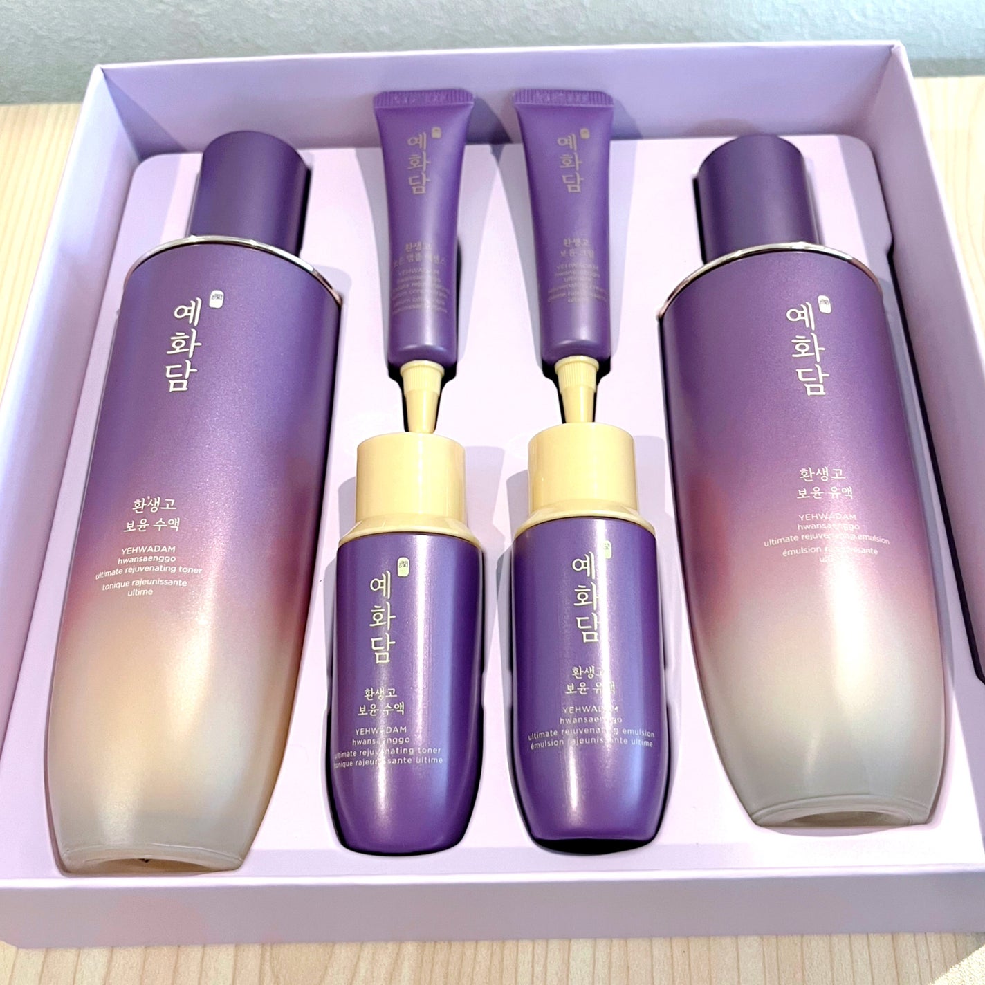 イェファダム還生膏 保潤 2種スペシャルセット/THE FACE SHOP/スキンケアキットを使ったクチコミ(1枚目)