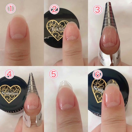 グレースジェルスカルプチュア/グレースジェル/ジェルネイルを使ったクチコミ(2枚目)