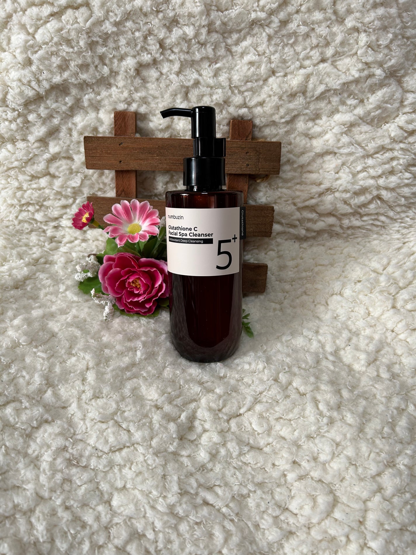 5番 白玉グルタチオンCアロママッサージクレンジング/numbuzin/オイルクレンジングを使ったクチコミ(1枚目)