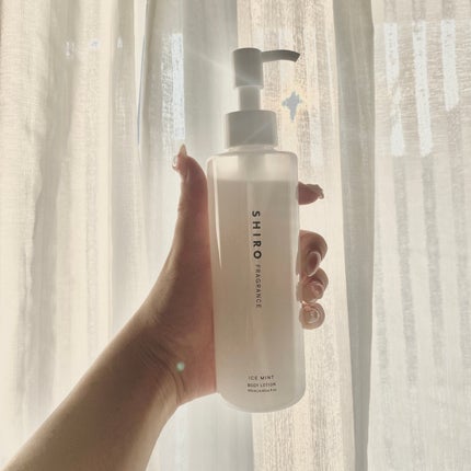 アイスミント ボディローション/SHIRO/ボディローションを使ったクチコミ(1枚目)
