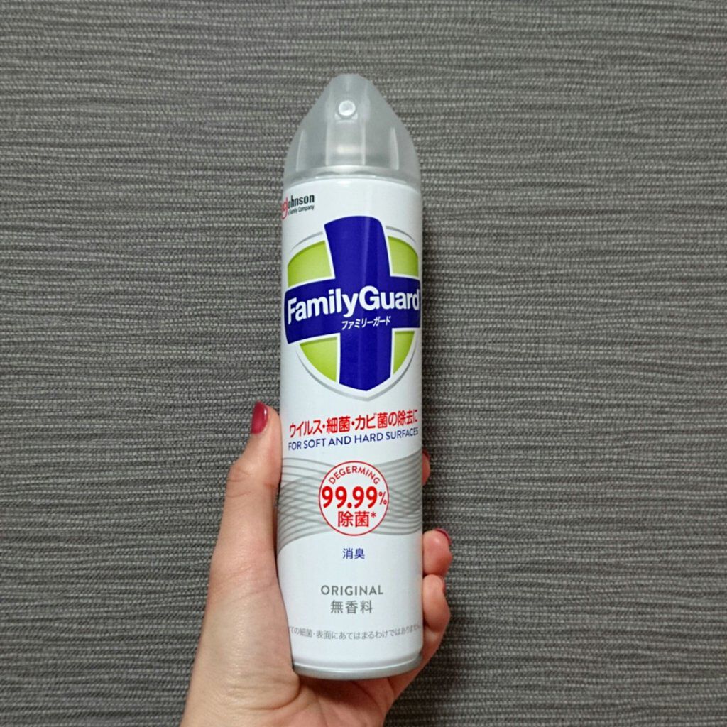 ファミリーガード除菌スプレー/ジョンソン・エンド・ジョンソン/その他を使ったクチコミ（1枚目）