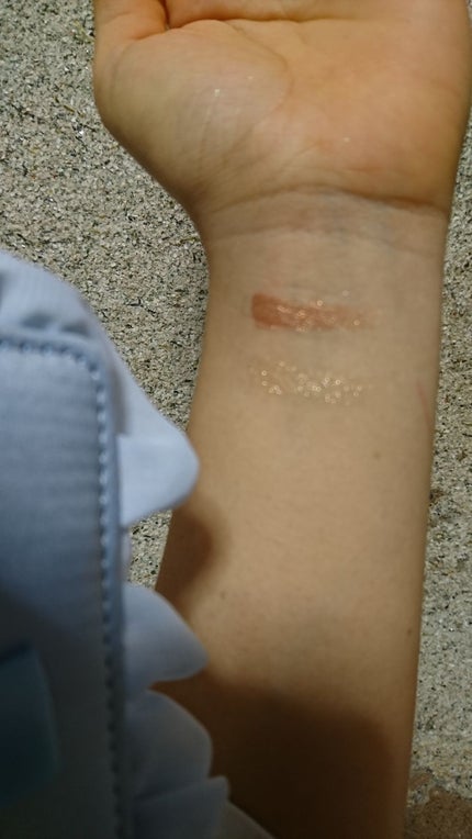 フィットジェルグリッター/KATE/ジェル・クリームアイシャドウを使ったクチコミ(2枚目)