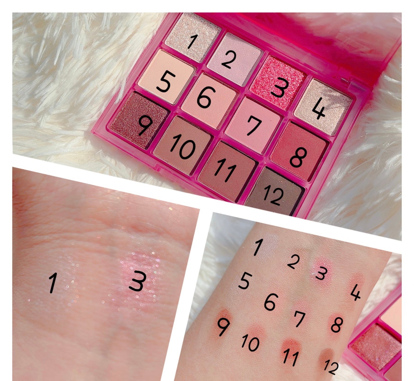 ホーリーモリーレイヤーパレット/HAKIT/アイシャドウパレットを使ったクチコミ(5枚目)