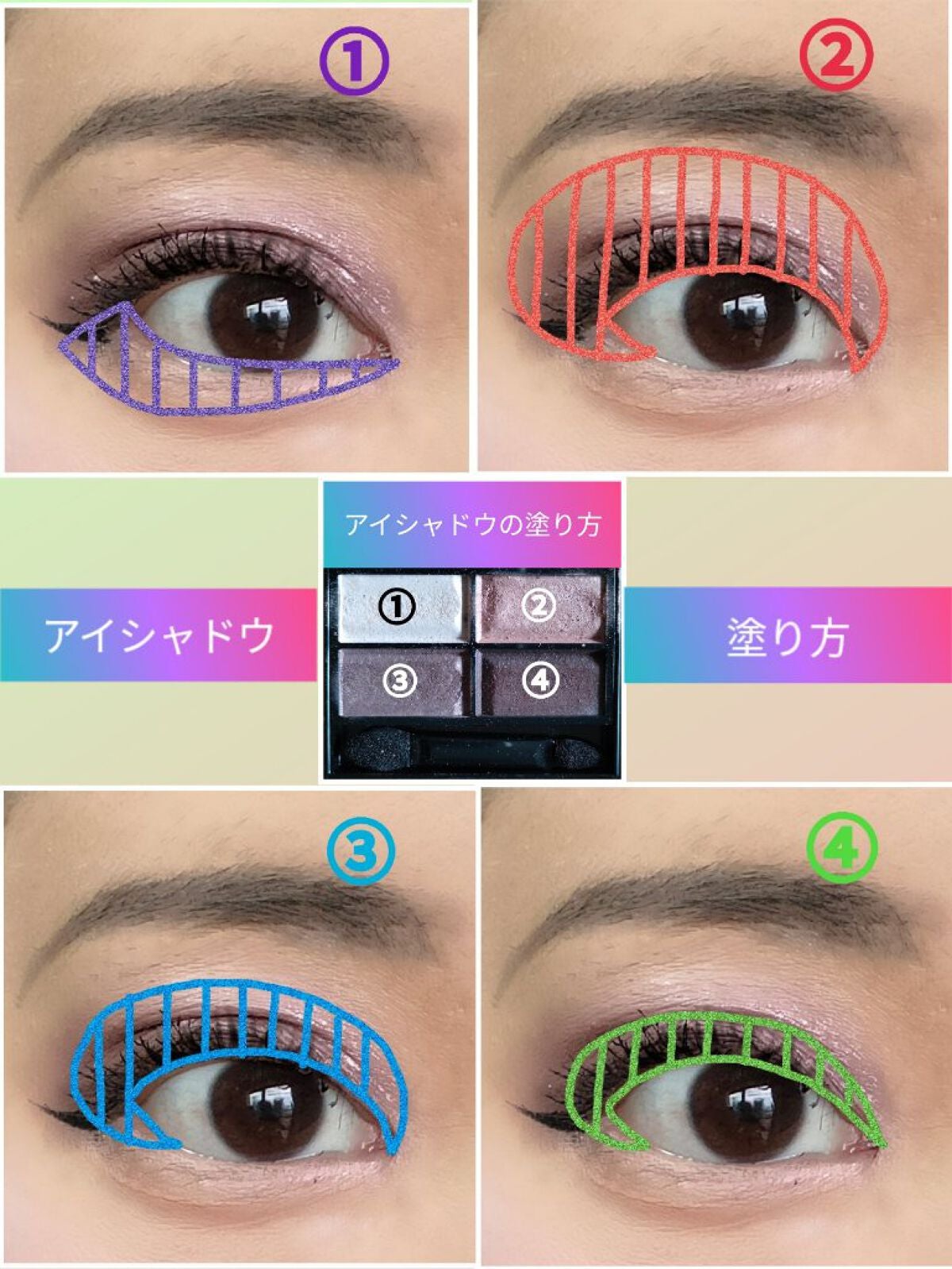 ロイヤルヴィンテージ アイズ/リンメル ロンドン/アイシャドウパレットを使ったクチコミ(2枚目)