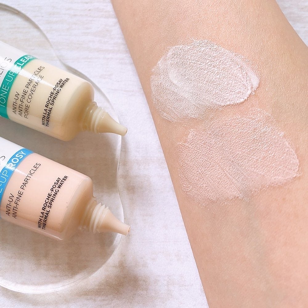 UVイデア XL プロテクショントーンアップ ローズ/ラ ロッシュ ポゼ/日焼け止めクリームを使ったクチコミ(4枚目)