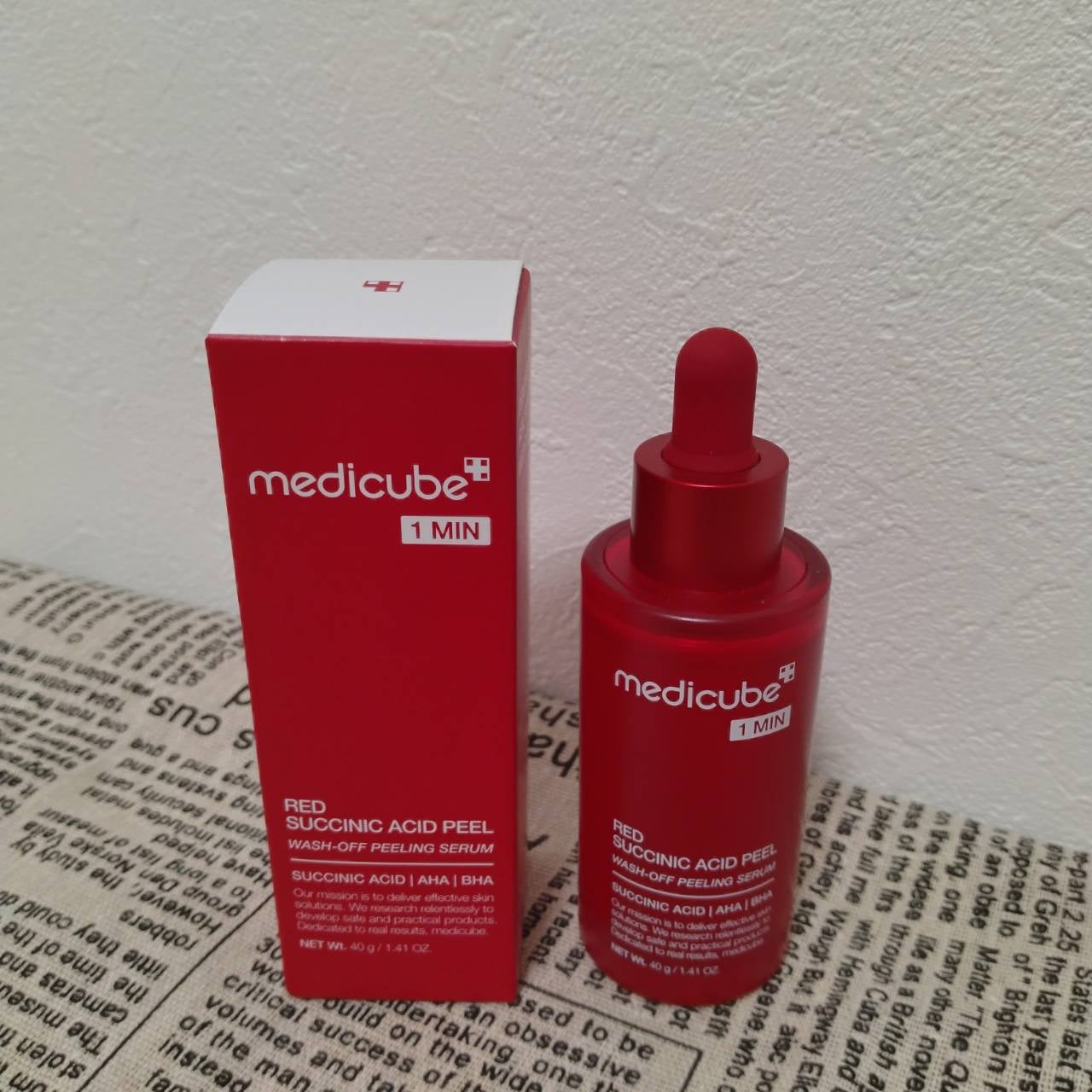 レッドアクネピーリングセラム/MEDICUBE/美容液を使ったクチコミ(4枚目)