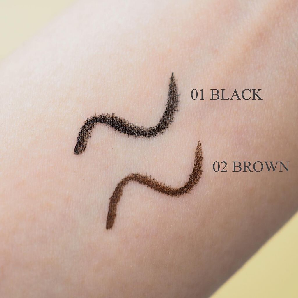 スーパープルーフ ペン ライナー 01 BLACK/CLIO/リキッドアイライナーを使ったクチコミ（3枚目）